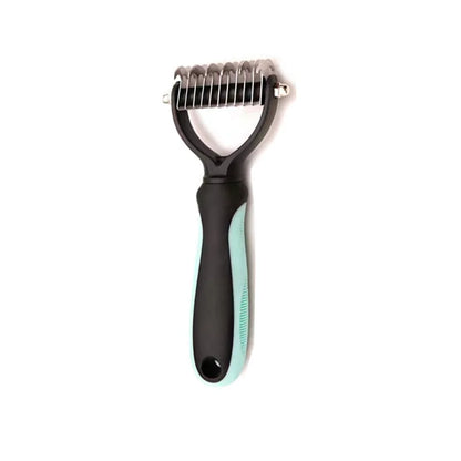 Pet Grooming Care Deshedding Brush for Dogs & Cats - Fur...