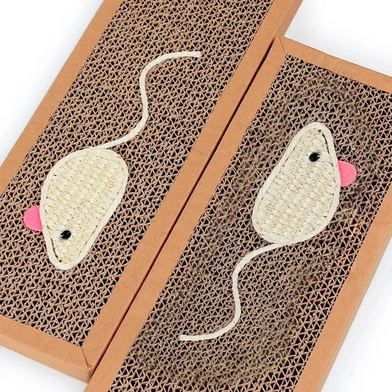 Pet Cat Scratching Board Cat Cardboard Mat for Claw...