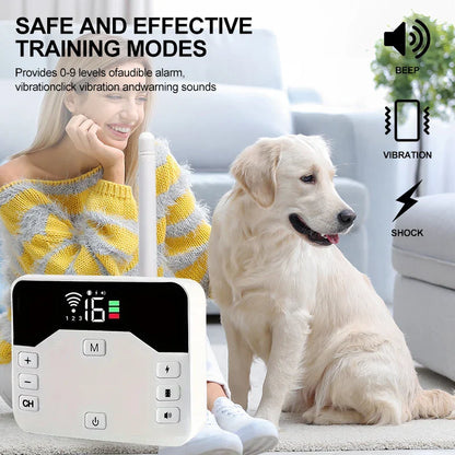 Wireless Pet Fence & Training Collar