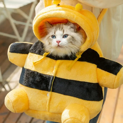 Cute Pet Carrier Bag - Soft Warm Carrier for Cats...