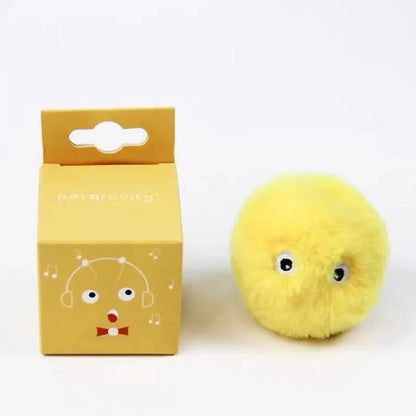 Interactive Cat Toy Ball - Plush Electric Catnip...