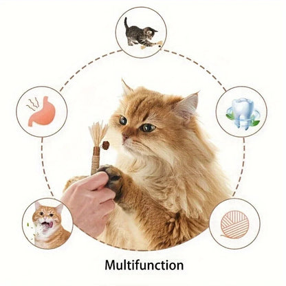 Cat Toys Silvervine Chew Stick for Kitty Teeth Cleaning...