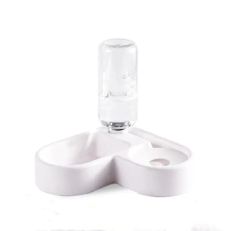 Double Dog and Cat Bowl Set for Small Pets
