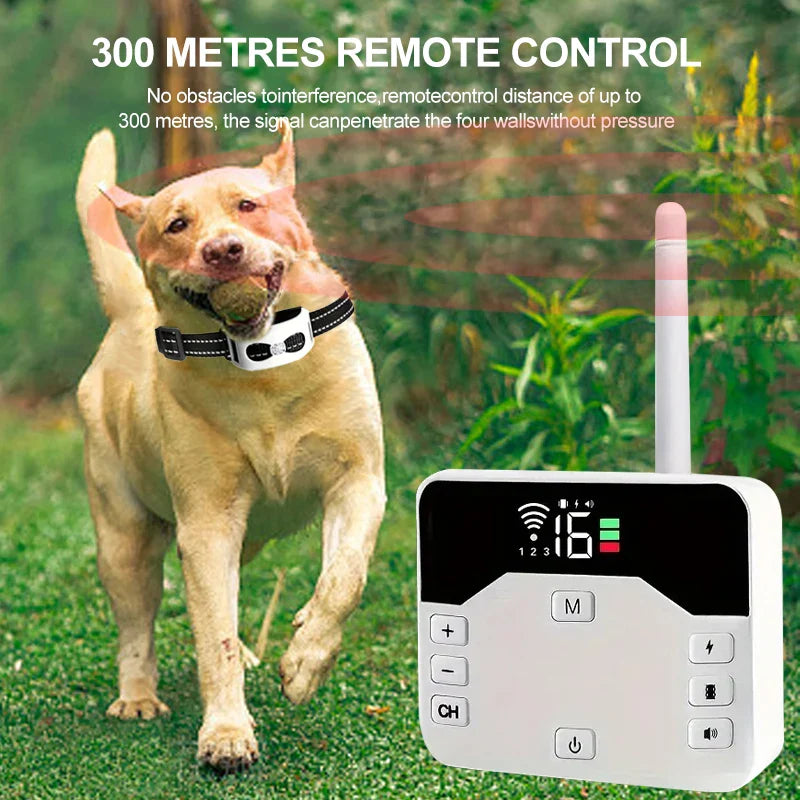 Wireless Pet Fence & Training Collar