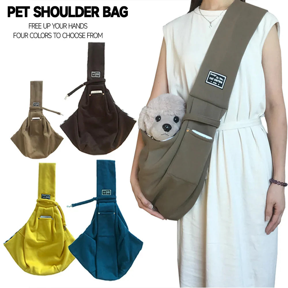 Comfortable Dog Bag Pet Crossbody Shoulder Bag Sling for...