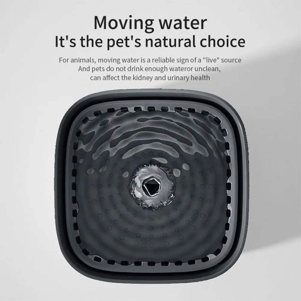 New Cat Water Fountain Ultra Quiet Pet Drinking...