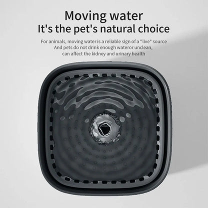 New Cat Water Fountain Ultra Quiet Pet Drinking...