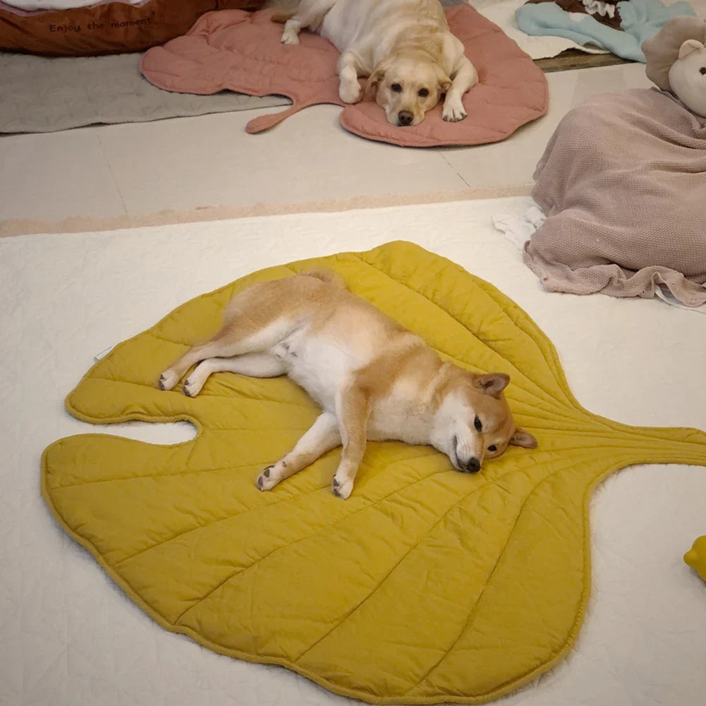 Fashion Creativity Leaf Heart Shaped Blanket Carpet for...