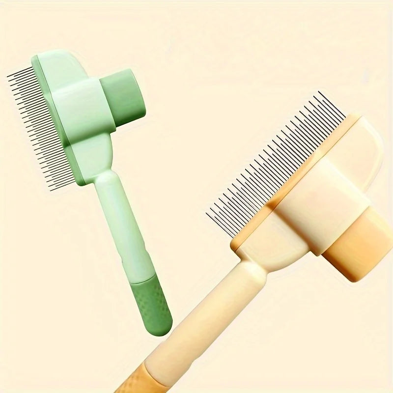Dog Hair Remover Brush for Long Hair Pets - Grooming and...