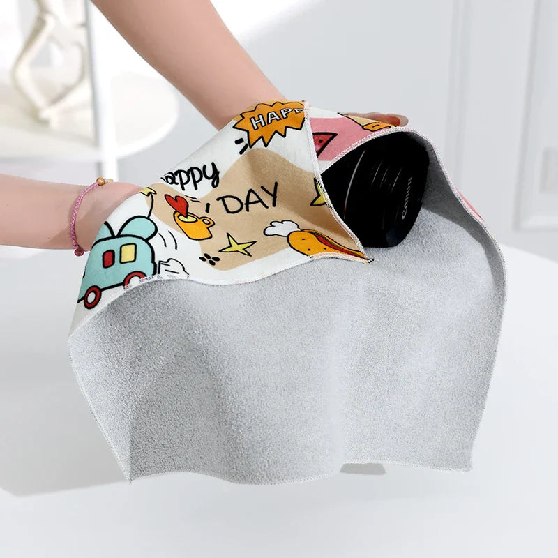 Magic Cloth Makeup Bag - Portable Camera Lens Wrapping...