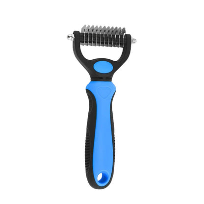 Pet Grooming Care Deshedding Brush for Dogs & Cats - Fur...