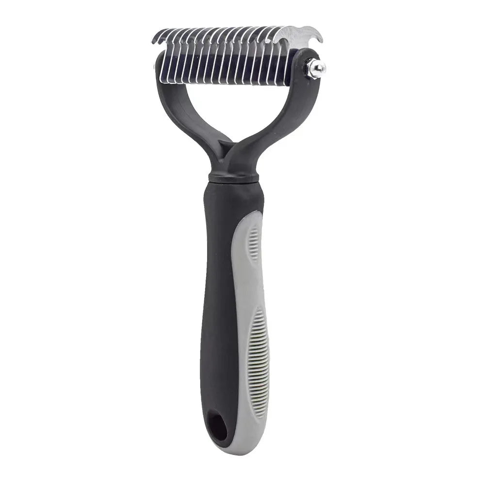 Pet Grooming Care Deshedding Brush for Dogs & Cats - Fur...