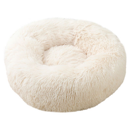 Calming Dog Bed Ultra Plush Cozy Nest With Raised Rim...