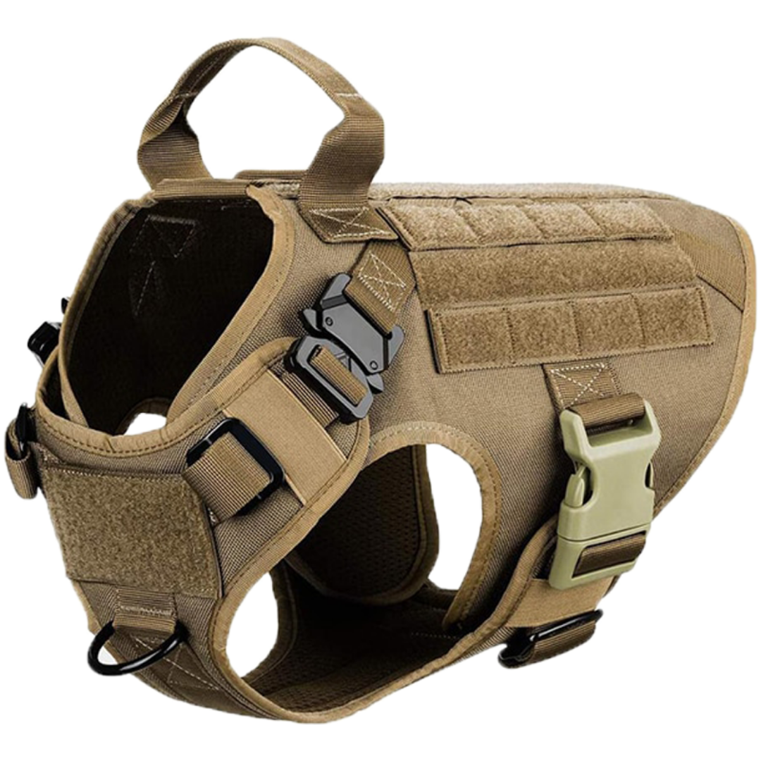 Tactical Dog Harness No-Pull With Front And Back D-Rings...