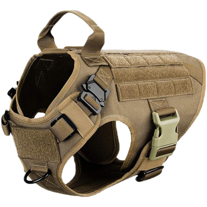 Tactical Dog Harness No-Pull With Front And Back D-Rings...