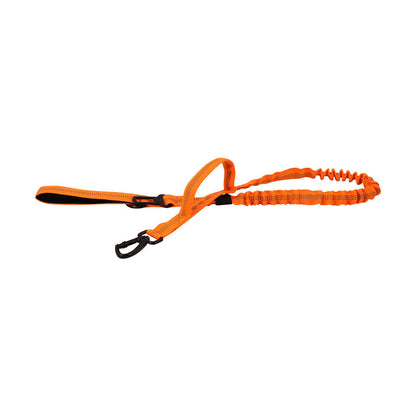 Dog Leash Tactical Double-Handle Padded Bungee Center...