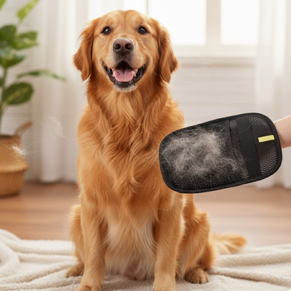 Pet Hair Removal Gloves Reusable Glove Style Hair...