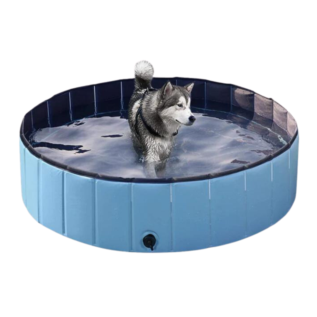 Pop-Up Dog Pool Foldable - Outdoor Bath And Pool For...