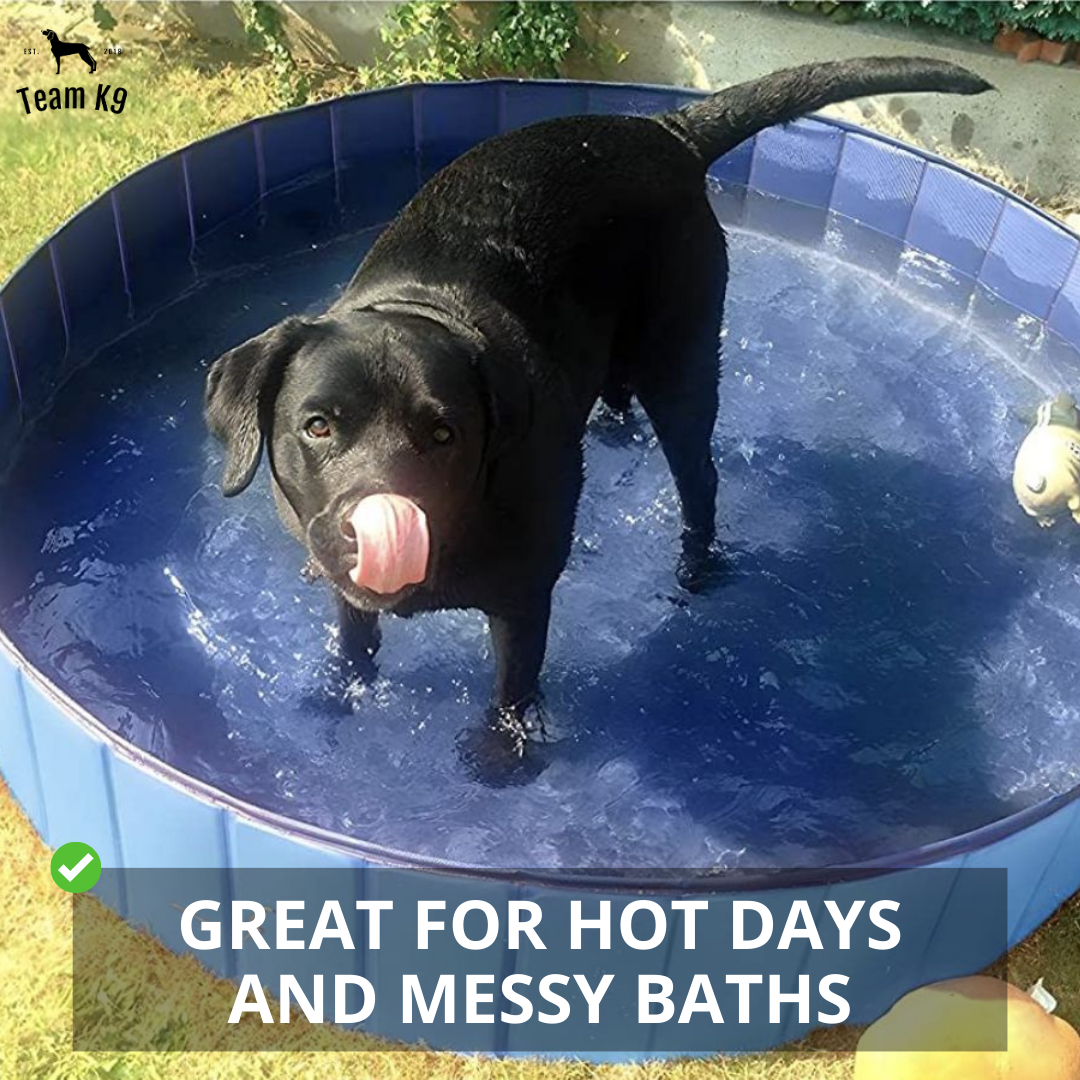 Pop-Up Dog Pool Foldable - Outdoor Bath And Pool For...