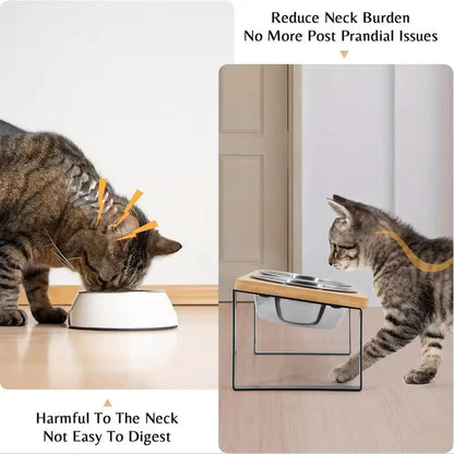 Elevated Cat Bowl