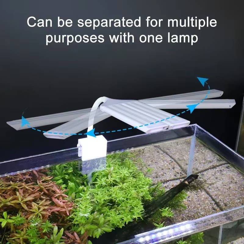 Super Bright Led Aquarium Light Clip On Full Spectrum Lamp