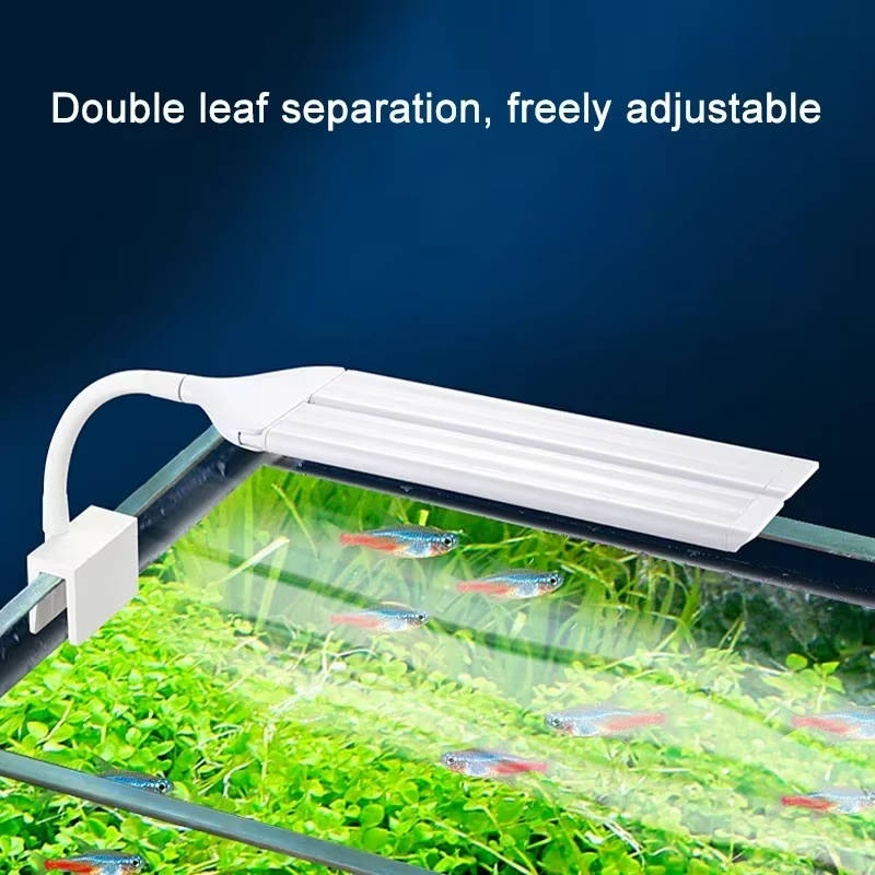 Super Bright Led Aquarium Light Clip On Full Spectrum Lamp