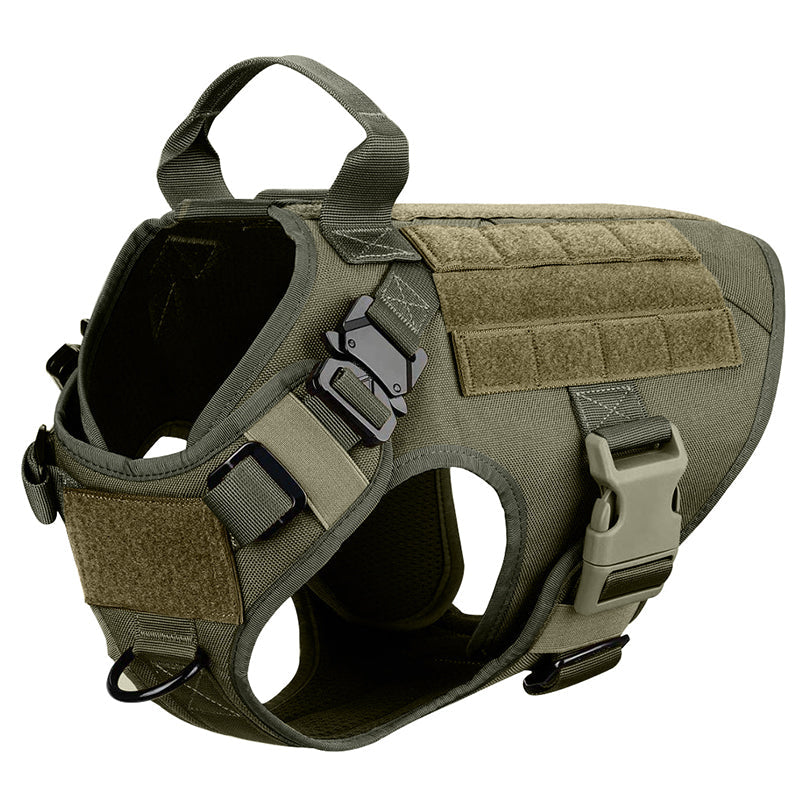 Tactical Dog Harness No-Pull With Front And Back D-Rings...