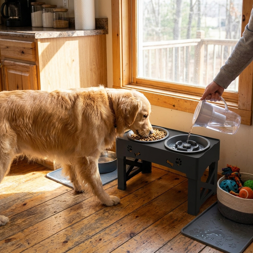 Adjustable Dog Slow Feeder