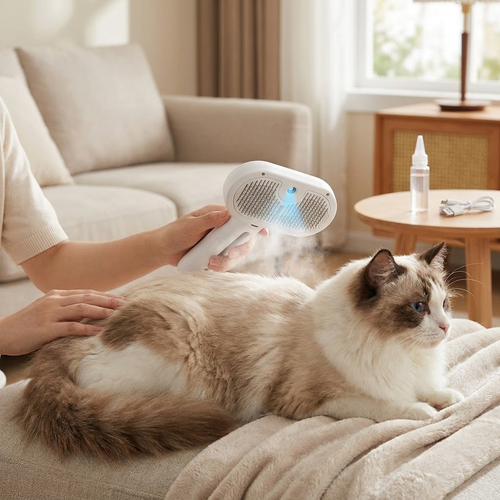 Cat And Dog Steam Brush