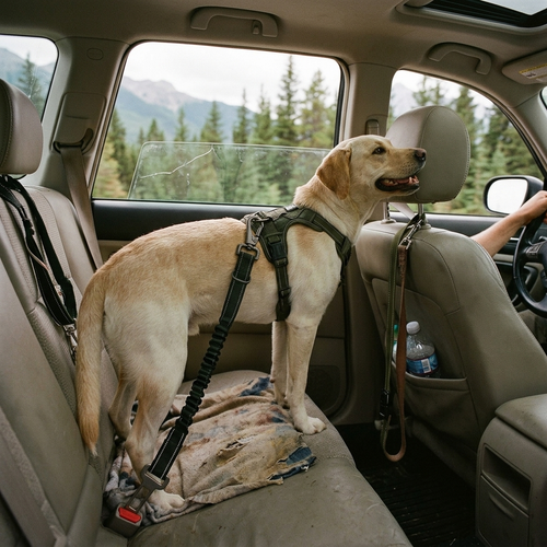 Dog Car Seat Safety Belt