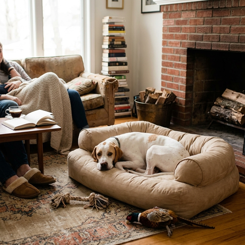 Dog Sofa With Cushioning