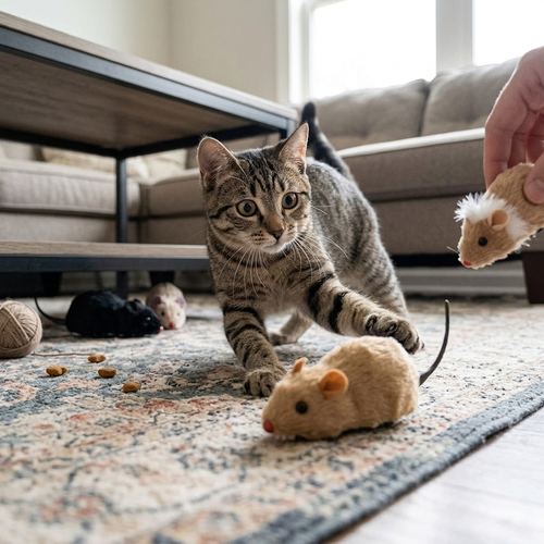 Electric Cat Toy Mouse