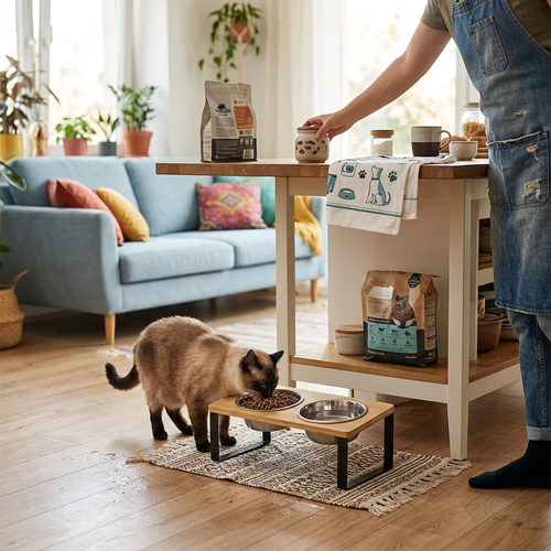Elevated Cat Bowl
