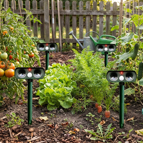 Infrared Solar Powered Animal Pest Repeller