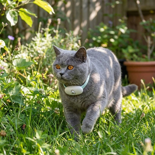 Interactive Laser Cat Collar with USB Charging