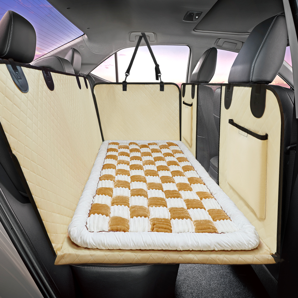 Car Seat Cover Hammock Waterproof Protector With Storage...