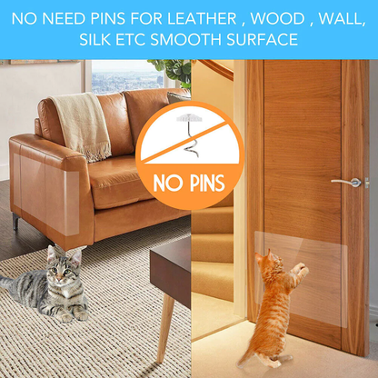 8PC Cat Scratch Furniture Protector Guards Anti-Scratch