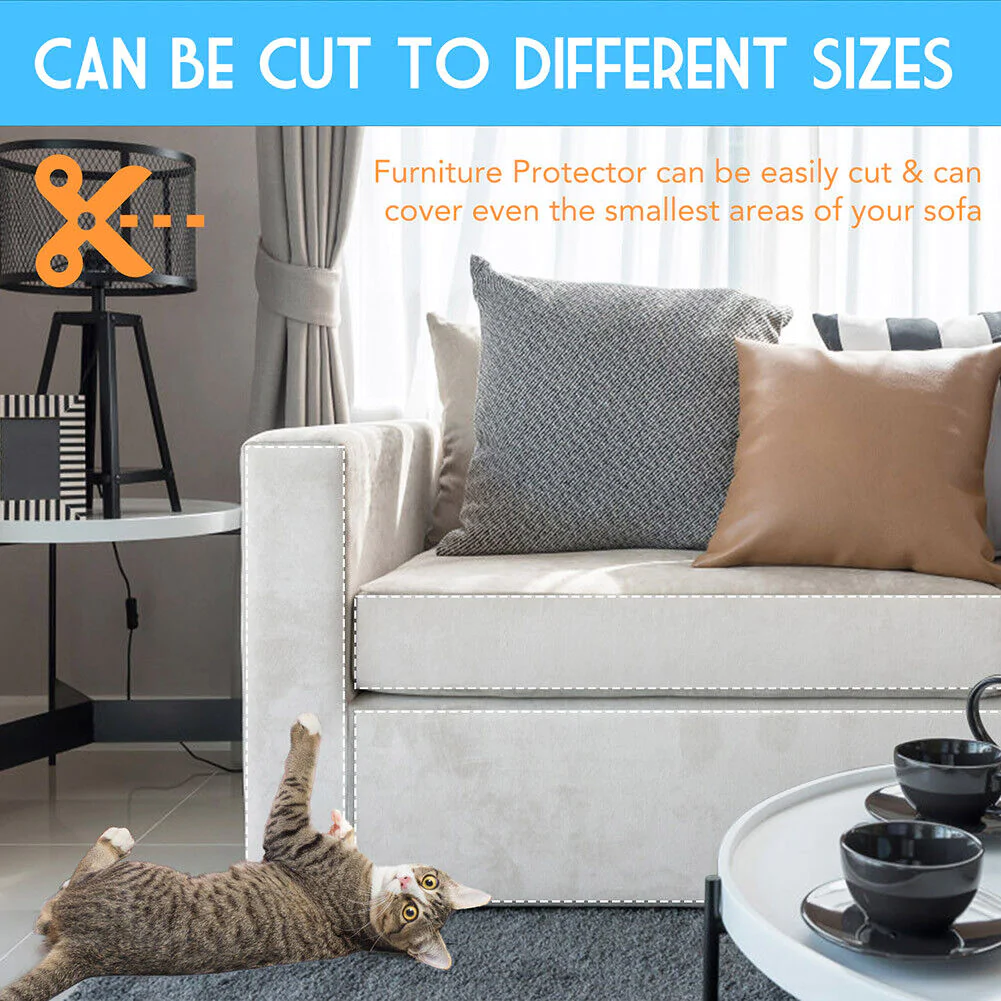 8PC Cat Scratch Furniture Protector Guards Anti-Scratch