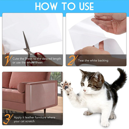 8PC Cat Scratch Furniture Protector Guards Anti-Scratch