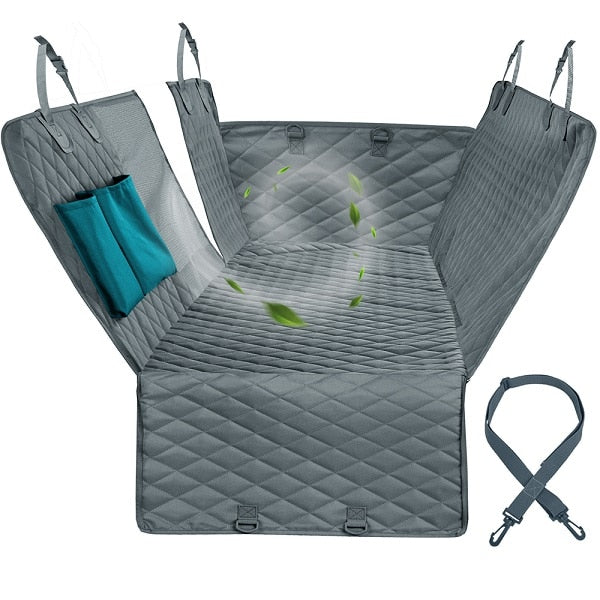 Car Seat Hammock Cover, Waterproof Non Slip Backseat...