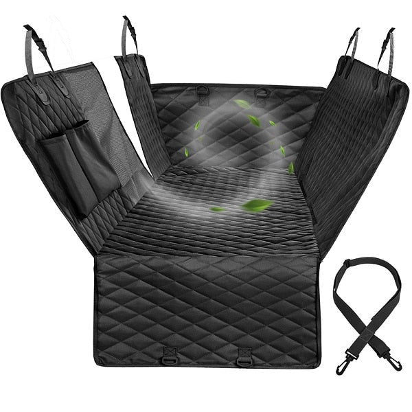 Car Seat Hammock Cover, Waterproof Non Slip Backseat...