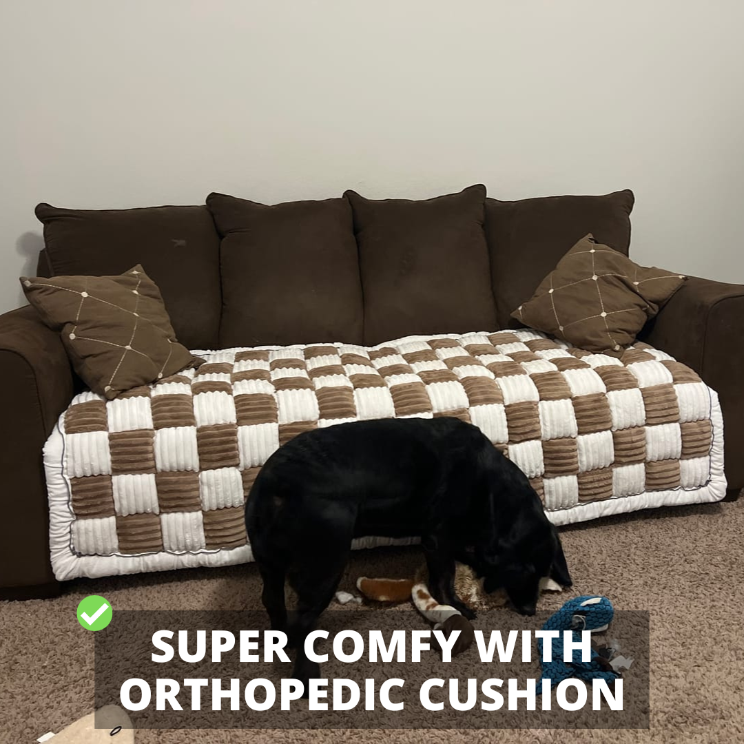 Furniture Protector Thick Orthopedic Padding Couch Cover...