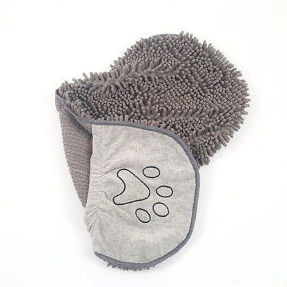 Dog Towel Wrap With Hand Pockets Quick Dry Microfiber...